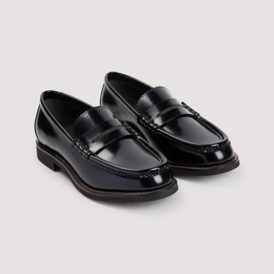 브루넬로 쿠치넬리 로퍼 MZVNG2741P BLACK - BRUNELLO CUCINELLI
