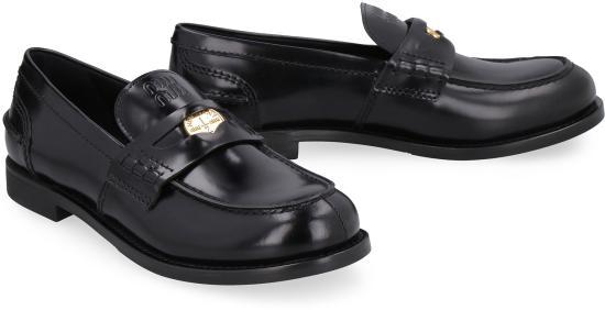  미우미우 로퍼 5D773DF020ULX BLACK - MIU MIU
