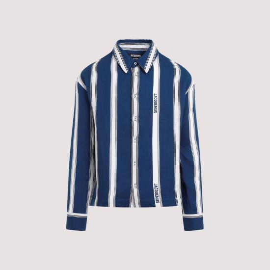  자크뮈스 긴팔 셔츠 246SH0131655 BLUE - JACQUEMUS