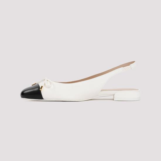  스튜어트 와이츠먼 샌들 SI239 LAR CR BK CREAM BLACK - STUART WEITZMAN