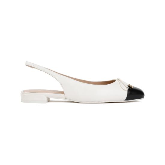  스튜어트 와이츠먼 샌들 SI239 LAR CR BK CREAM BLACK - STUART WEITZMAN