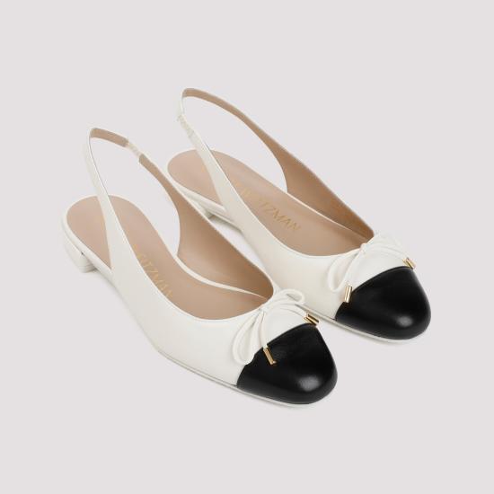  스튜어트 와이츠먼 샌들 SI239 LAR CR BK CREAM BLACK - STUART WEITZMAN