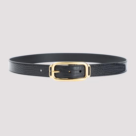  톰포드 가죽 벨트 TB293 LCL403X 1N001 BLACK - TOMFORD
