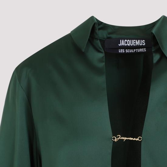  자크뮈스 셔츠 213SH103 1000 590 DARK GREEN - JACQUEMUS
