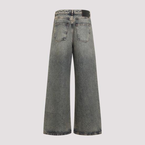  스포트막스 데님 스트레이트 팬츠 2412181012600 10733 013 SOVRATTINTO BEIGE - SPORTMAX