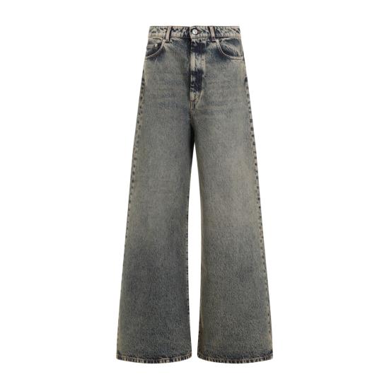  스포트막스 데님 스트레이트 팬츠 2412181012600 10733 013 SOVRATTINTO BEIGE - SPORTMAX