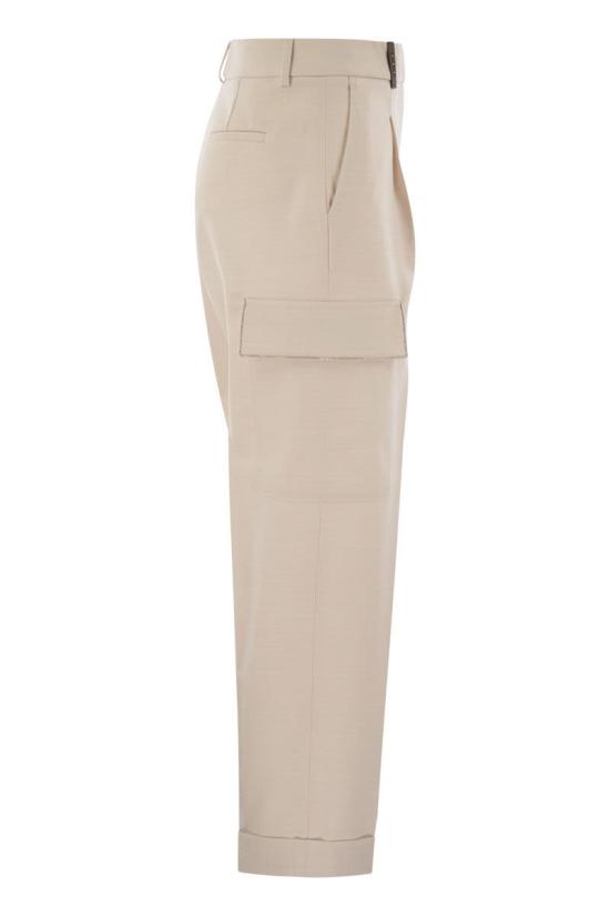 페세리코 스트레이트 팬츠 A04649 BEIGE - PESERICO
