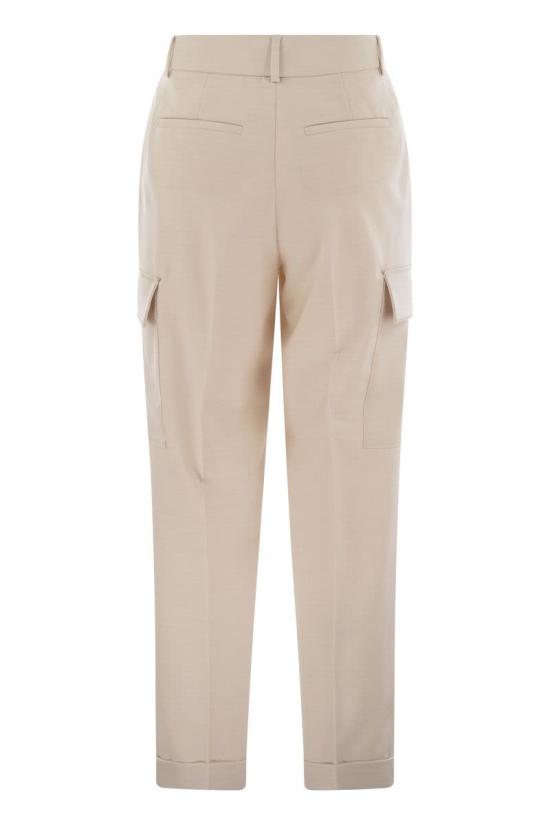  페세리코 스트레이트 팬츠 A04649 BEIGE - PESERICO