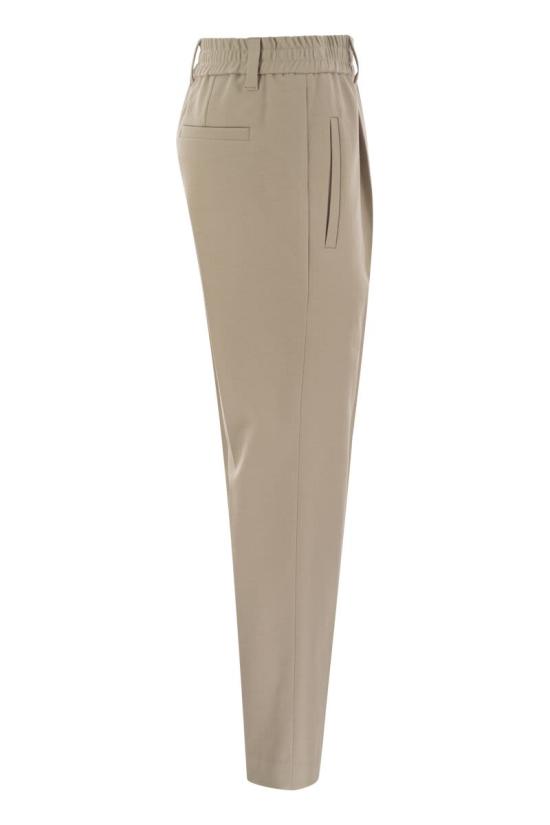  브루넬로 쿠치넬리 스트레이트 팬츠 MA126P8416 SAND - BRUNELLO CUCINELLI