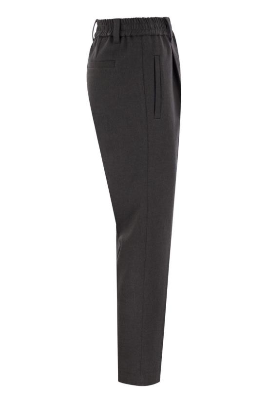  브루넬로 쿠치넬리 스트레이트 팬츠 MA126P8416 ANTHRACITE - BRUNELLO CUCINELLI