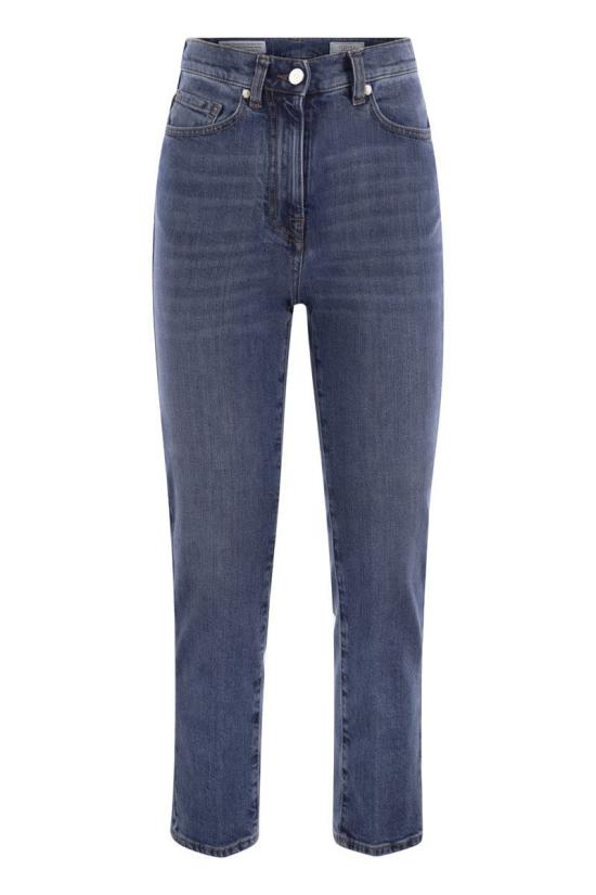  페세리코 스트레이트 팬츠 A04525L24Q MEDIUM DENIM