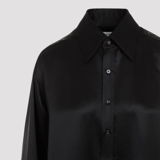  마르지엘라 셔츠 S51DT0015S78059 BLACK - MAISON MARGIELA