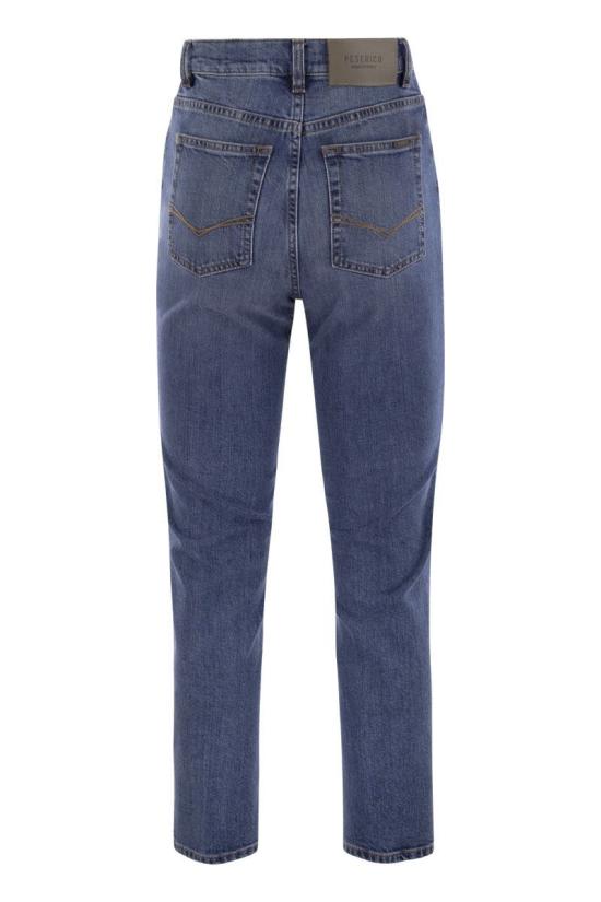  페세리코 스트레이트 팬츠 A04525L24Q MEDIUM DENIM - PESERICO