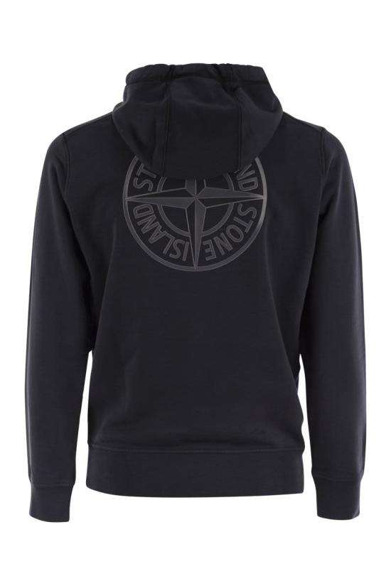  스톤 아일랜드 후드 티셔츠 8115662 NAVY - STONE ISLAND