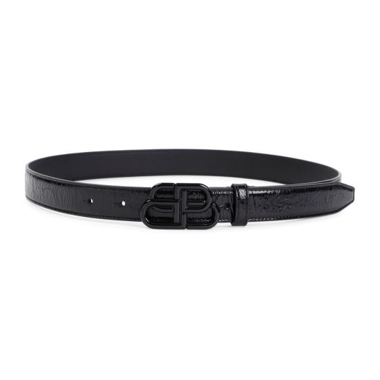  발렌시아가 레귤러 벨트 5816902AA7D BLACK