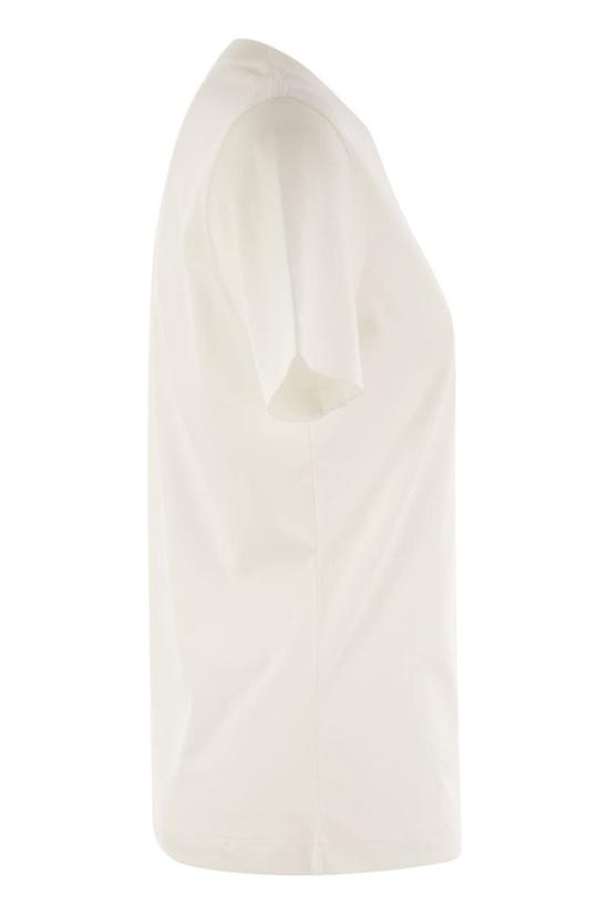  몽클레어 반팔 티셔츠 J20938C00017 WHITE - MONCLER