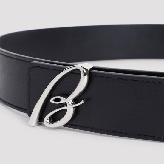  브리오니 가죽 벨트 OBAU0LP9721 BLACK - BRIONI