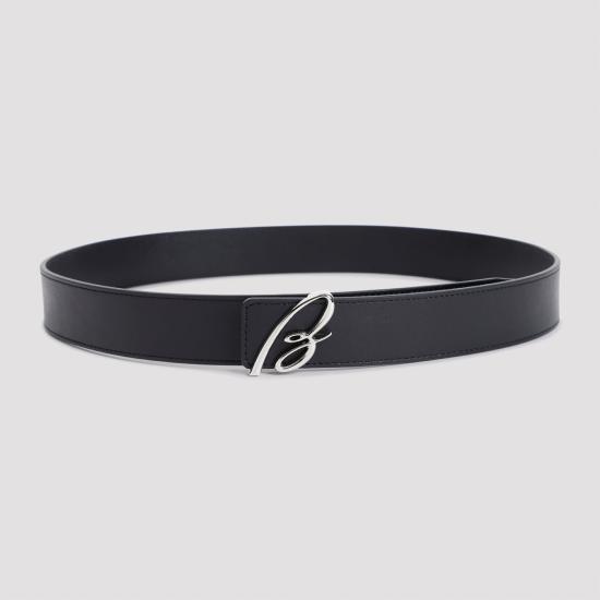  브리오니 가죽 벨트 OBAU0LP9721 BLACK - BRIONI