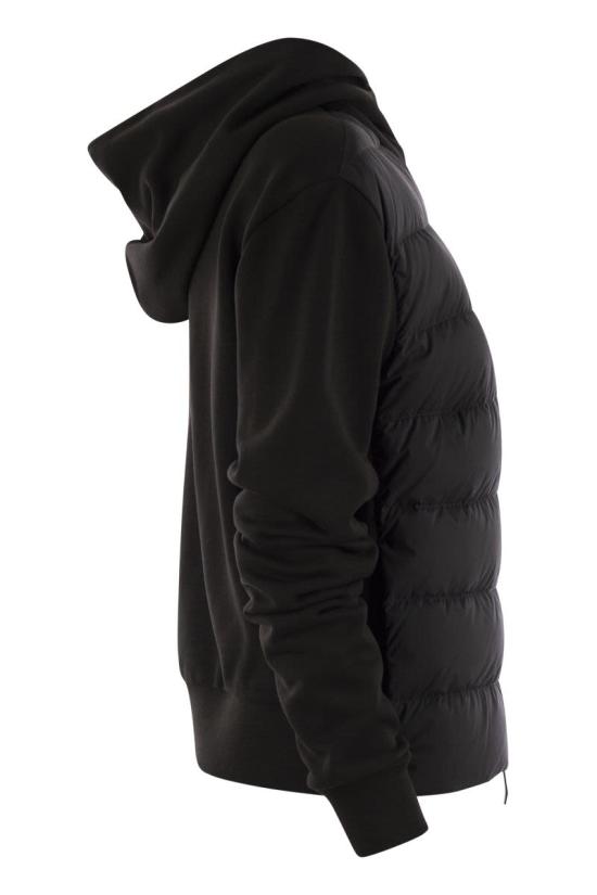  몽클레어 후드 티셔츠 J20938G00020 BLACK - MONCLER
