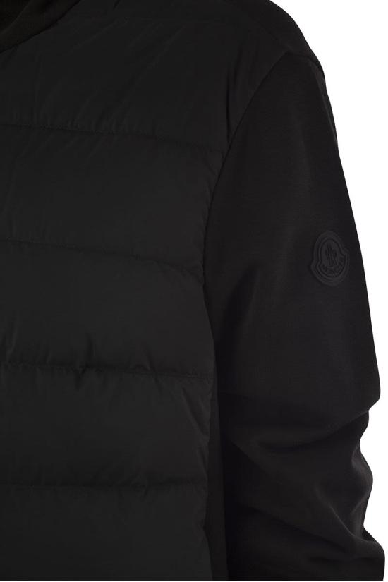  몽클레어 후드 티셔츠 J20938G00020 BLACK - MONCLER