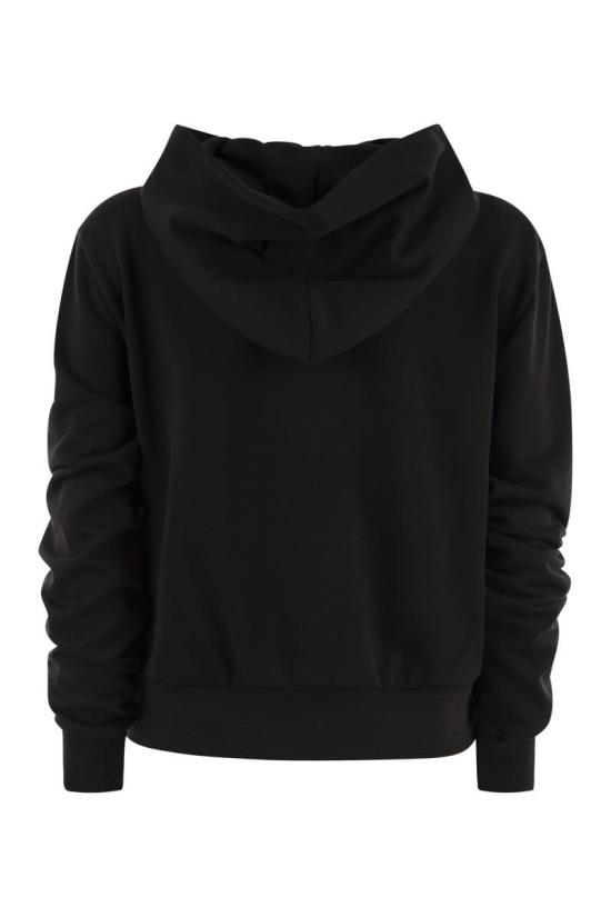  몽클레어 후드 티셔츠 J20938G00020 BLACK - MONCLER