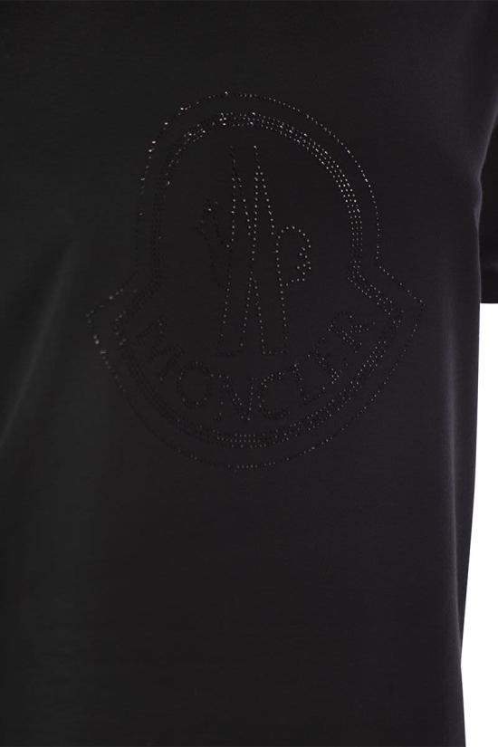  몽클레어 반팔 티셔츠 J20938C00017 999 BLACK - MONCLER