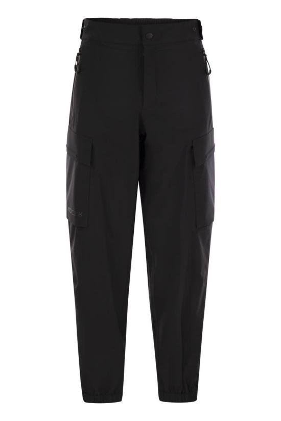  몽클레어 스트레이트 팬츠 J20972A00003 BLACK