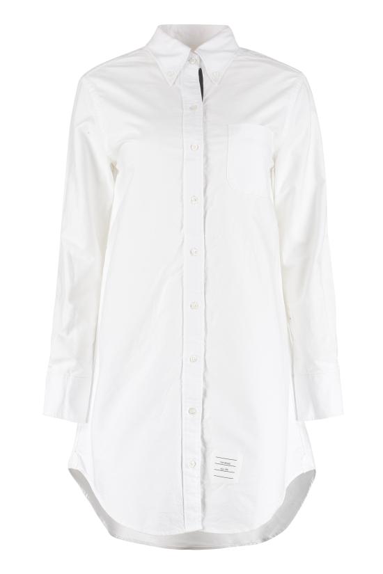  톰브라운 미디 원피스 FDS002E06177 WHITE