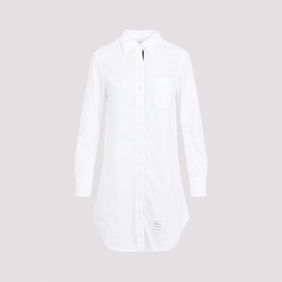  톰브라운 미디 원피스 FDS002E06177 WHITE - THOM BROWNE