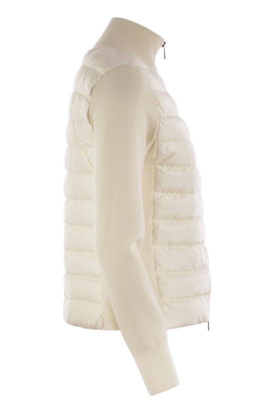 24FW 몽클레어 트레이닝 상의 J20939B00014 WHITE - MONCLER