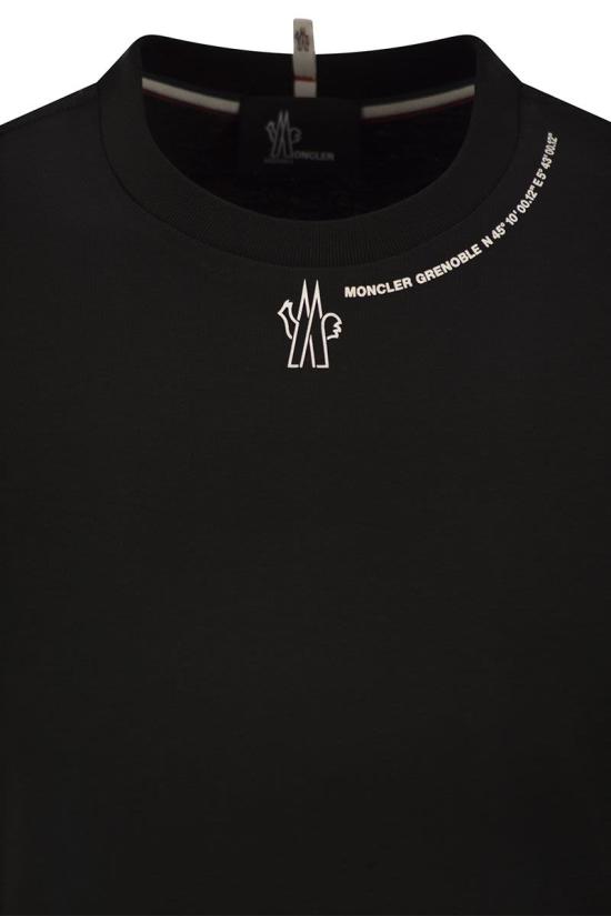  몽클레어 반팔 티셔츠 J20978C00002 BLACK - MONCLER