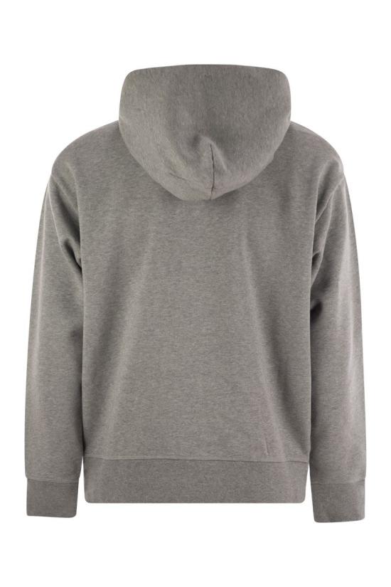  몽클레어 후드 티셔츠 J20978G00005 LIGHT GREY - MONCLER