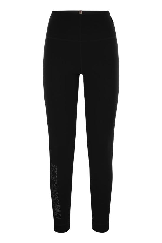  몽클레어 스트레이트 팬츠 J20988H00003 999 BLACK