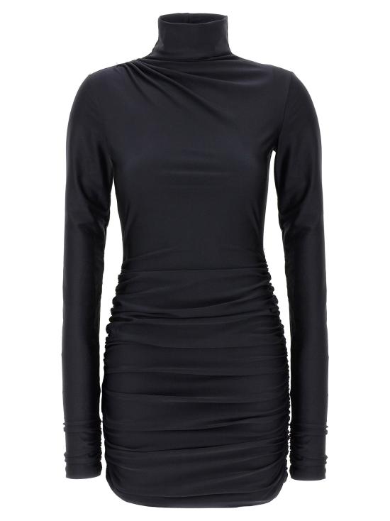 안다마네 롱 원피스 T160166ATJP062BLACK