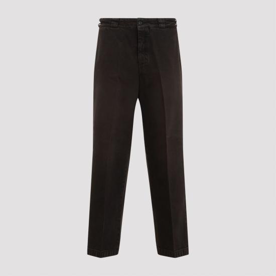  프라다 스트레이트 팬츠 GEP272S182142D BROWN - PRADA