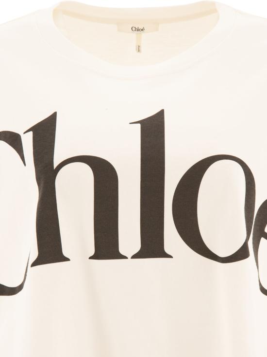  끌로에 반팔 티셔츠 24AJH09183101 White - CHLOE