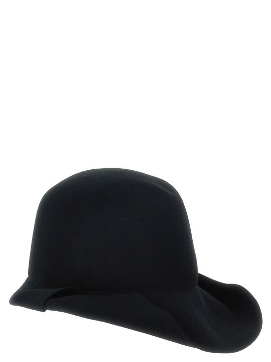 요지 야마모토 모자 HOH01161BLACK3 - YOHJI YAMAMOTO