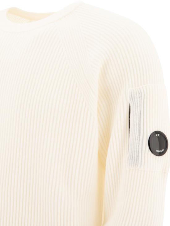  씨피 컴퍼니 스웨터 17CMKN052A110149A103 White - C.P. COMPANY