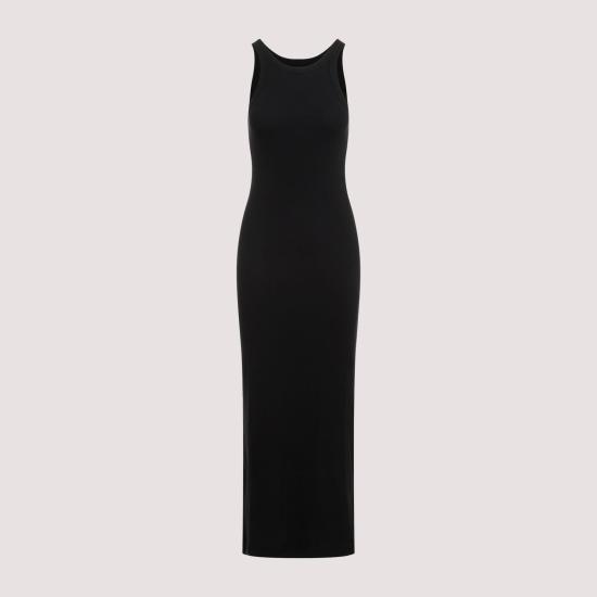  토템 미디 원피스 243WRD3766FB0094 BLACK - TOTEME