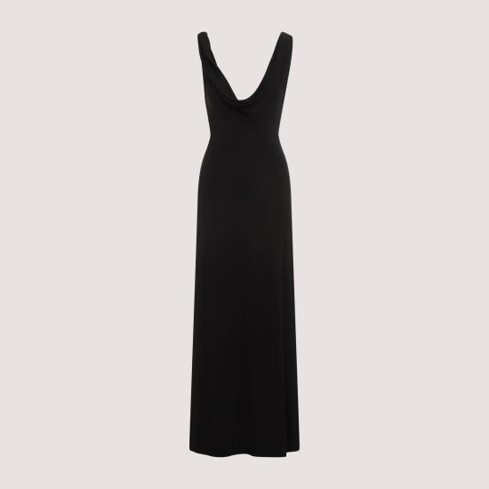  토템 미디 원피스 243WRD2970FB0162 BLACK - TOTEME