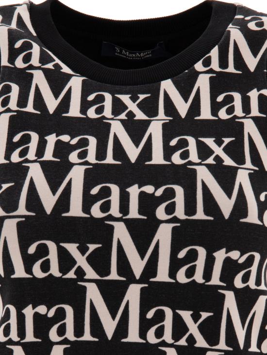  에스막스마라 반팔 티셔츠 2429946021600UFO001 Black - 'S MAX MARA