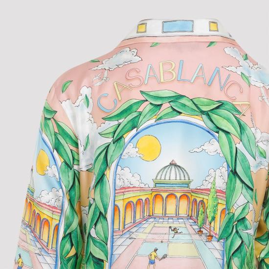 24FW 카사블랑카 긴팔 셔츠 UMPF24SH00601 MULTICOLOUR - CASABLANCA