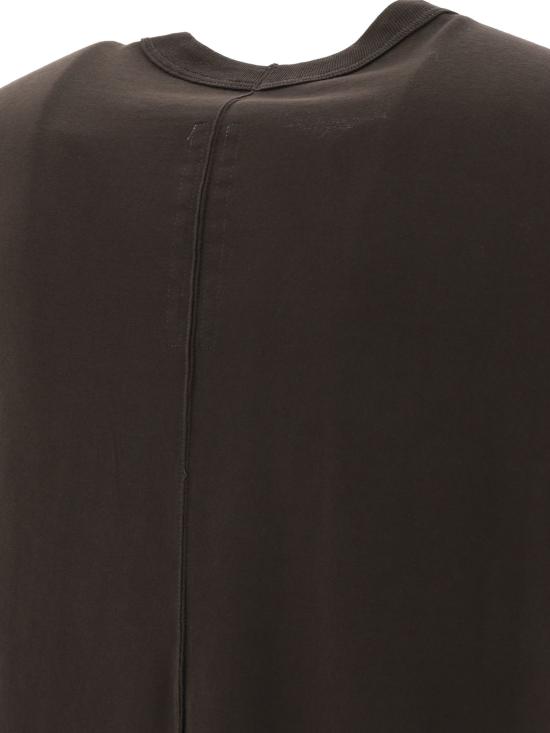  릭 오웬스 반팔 티셔츠 RU02D6265JA78 Brown - RICK OWENS