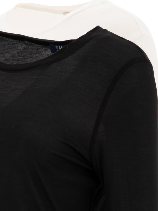 24FW 에스막스마라 반팔 티셔츠 2429936011600LUPINO010 Black - 'S MAX MARA