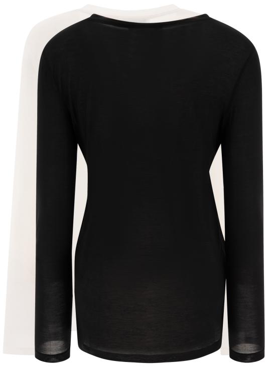 24FW 에스막스마라 반팔 티셔츠 2429936011600LUPINO010 Black - 'S MAX MARA