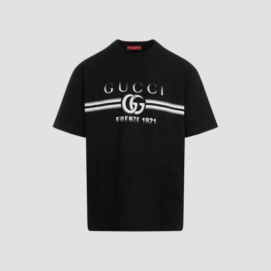  구찌 반팔 티셔츠 785345XJGKJ BLACK - GUCCI