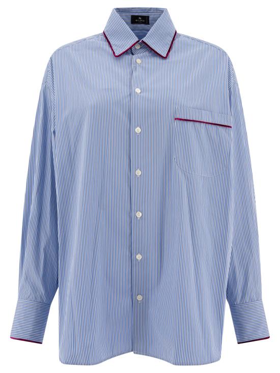  에트로 셔츠 WRIA002899TR560S8450 Light Blue