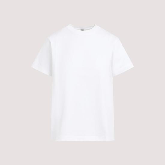 24FW 토템 반팔 티셔츠 243WRT0344FB0092 WHITE - TOTEME