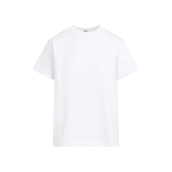 24FW 토템 반팔 티셔츠 243WRT0344FB0092 WHITE