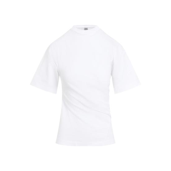  토템 반팔 티셔츠 243WRT0342FB0092 WHITE